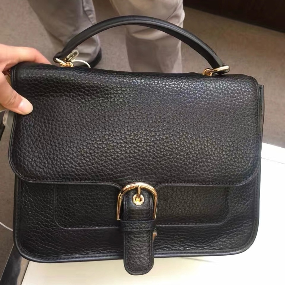 Michael Kors cooper satchel bag NWT cherry red or black - Picture 1 of 15